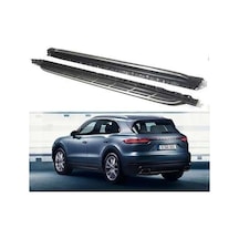 Porsche Cayenne 2018 Sonrası Oem Siyah Yan Basamak