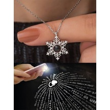 925 Ayar Gümüş Kartanesi Model 100 Dilde Seni Seviyorum Kolye