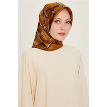 Armine Sura Saf İpek Eşarp 9203d 53 Çok Renkli