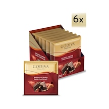 Godiva Bitter Bademli Kare Çikolata 6 x 60 G