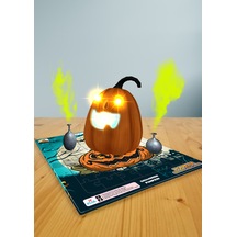 Pi Canlanan 3d Puzzle - Halloween Bal Kabağı