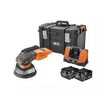 Aeg BEX18SBL-125-602TC 2x6.0AH Çift Akülü Kömürsüz Titreşim Zımpara - 4935500068