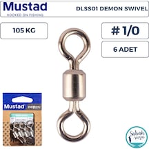 Mustad Demon Dlss01 Fırdöndü 1/0 105kg 6 Adet