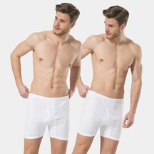 Türen Erkek Penye Arjantin 2'li Paket 114 Beyaz