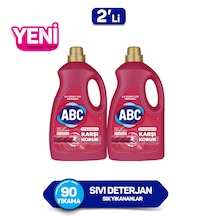 ABC Sık Yıkananlar Sıvı Çamaşır Deterjanı 2 x 2700 ML