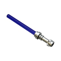 Star Wars Minifigür Aksesuarı, Işın Kılıcı, Lightsaber, Şeffaf Mor Renkte Ve Metalik Gümüş Kabzalı