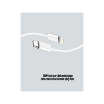 Ersdayanıklı Tpe Lightning Kablo 30w Hızlı Şarj Ve Veri Transferi