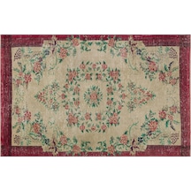 Eskitme Vintage El Dokuma Halı 168 X 260 Cm 9260