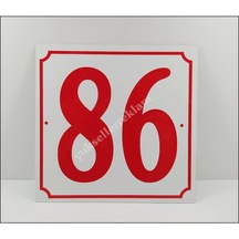 Kapı Numarası 20X20 Cm, Bina, Apartman, Işyeri Numarası (471064657)
