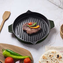 Aryıldız Duo Cast Bombe Grill Tava Fesleğen 30 Cm Renkli