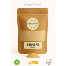 Sultanbahçe Doğal Toz Zencefil - 90 Gr- Katkısız Ve Taze Baharat - Öğütülmüş - Yüksek Kalite