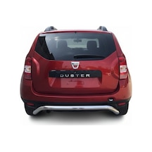 2010-2017 Daci A Duster Arka Tampon Koruma Demi Ri Krom