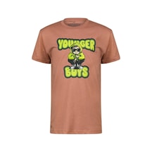 2as Aja Çocuk Baskılı T-shirt Kahve 214 Kahve