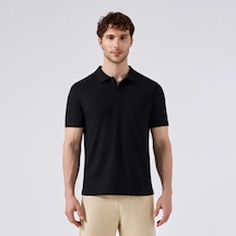 Ellesse 6sm5003-bk Polo Yaka Erkek T-shirt - Siyah Siyah