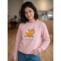 Ela Kız Çocuk Karakter Kız Çocuk Mevsimlik Sweatshirt Açık Pembe