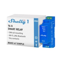 Shelly Pro 1 Dın Ray 1 Kanal Akıllı Röle