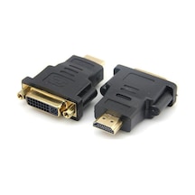 Hdmi To Dvi 24+5 Çevirici Adaptör HDMI TO DVI-I Dual Link 24 + 5