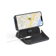 Sones Araç Kontrol Paneli Cep Telefonu Navigasyon Silikon Braketi Siyah