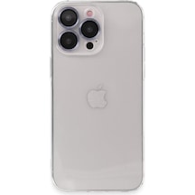 Apple  Uyumlu  iPhone 13 Pro Max Kılıf Luko Lens Silikon Sierra Mavi