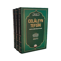 Celaleyn Tefsiri Tercümesi Seti - 3 Kitap Takım - İthal Kağıt - Celalüddin El - Mahali - Sağlam Yayınevi