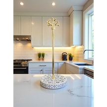Kağıt Havluluk - Ceramic Desen Gold Kahverengi