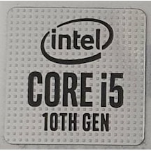 OEM İntel i5 10.cu Nesil Sticker Sticker Etiket D69
