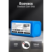 Ecovacs Deebot Cen 546 3200mah Robot Süpürge Bataryası K.k
