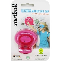 Steriball Diş Fırçası Koruma Kabı Çocuk - Toothbrush Protector Kız Çocuk Pembe