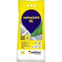Weberjoint Sil Silikon Katkılı Derz Dolgu 5 KG Rustik Beyaz