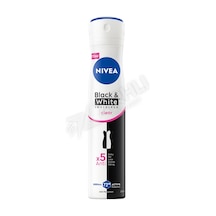 4 Adet Nivea Black & White İnvisible Kadın Deodarant 200 Ml