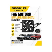 Fan Motoru Davlumbazlı Soketlı Fıat : M131 Slx Mga-83101 85055159 - Erb1705