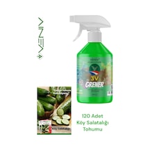 3v Grener 500 Ml Bitki Besini + 120 Köy Salatalığı Tohumu Bol Hasat, Güçlü Kökler 2