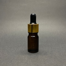 5ml Kahverengi Cam Damlalıklı 24 Adet, Gold Kapak Siyah Emzik, Ecza Şişesi, Damlalıklı Şişe, Propolis Şişesi, Damlatmalı Şişe, Saç Serum Şişesi, Ecza Şişesi