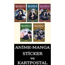 Mashle 1-2-3-4-5 Manga Seti 5 Kitap / Anime-manga Sticker Ve Kartpostal