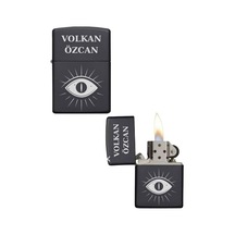 Kişiye Özel Göz Baskılı Metal Çakmak