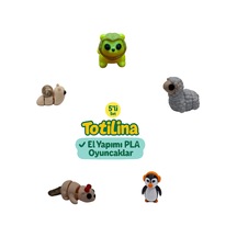 5'li Set Aslan Koyun Penguen Su Samuru Salyangoz