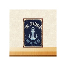 The Seafarer 20-30 Cm Retro Ahşap Tablo Tkfx5351 Çok Renkli - 743297925 Çok Renkli