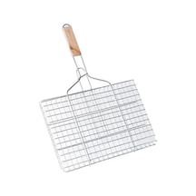 35x20 Cm Mangal Üstü Lüks Izgara Teli Paslanmaz Galvaniz Kaplama, Kbr311020242128