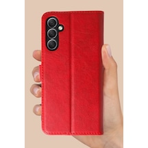 Newface Samsung Galaxy A26 Kılıf Trend S Plus Kapaklı Kılıf - Siyah