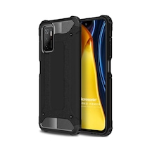 Xiaomi Redmi Note 11 Se İçin Kılıf Rugged Armor Siyah Redmi Note 11 Se İle Uyumlu Kılıf - Siyah