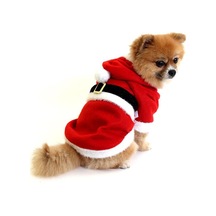 Noel Baba Çeket Küçük Köpeklere Uygun Polar Large
