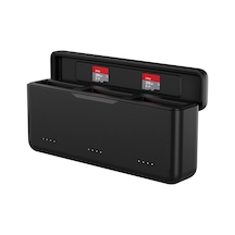 Telesın Djı Osmo Action 6 5 Pro/osmo 360 Üçlü Yuvası Pd3.0 Hızlı Şarj Pilleri Kılıfı Tip-c Kablosu İle Çift K