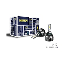 H10 Led Xenon Far Aydınlatma Seti Şimşek Etkili Niken Pro 6400Lm