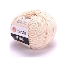 Yarnart Jeans 50gr Pamuk Cotton Amigurumi El Örgü İpi İpliği Yünü 05 Açık Bej Diğer