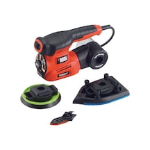 Black+Decker KA280K-QS 220 W Çok Amaçlı Zımpara + 19 Aksesuar