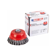 Baytec Fırça Burgulu Çanak 100Mm Mk1170 5890