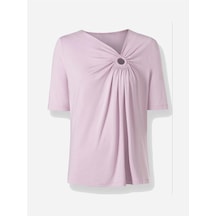 Bulalgiy Kadın Pembe Bluz - Bga691276 Pembe