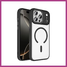 Gees Global Joko Apple iPhone 17 Pro Uyumlu Magsafe Kapak - Siyah Gbzs