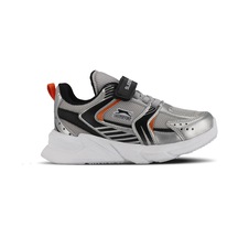 Slazenger Kendall Unisex Çocuk Sneaker Ayakkabı Gri / Siyah