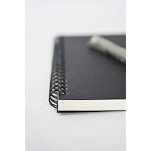 Defter Çizgili Siyah 17x24cm Çok Renkli